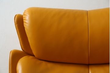 中古　EKORNES(エコーネス)　Stressless Magic(ストレスレス マジック)　シグニチャー　Sサイズ　本革　オットマン付きストレスレスチェア(レザー、リクライニングチェア、一人掛けソファ、1P、アームチェア、フットスツール)(R-078862)