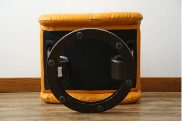 中古　EKORNES(エコーネス)　Stressless Magic(ストレスレス マジック)　シグニチャー　Sサイズ　本革　オットマン付きストレスレスチェア(レザー、リクライニングチェア、一人掛けソファ、1P、アームチェア、フットスツール)(R-078862)