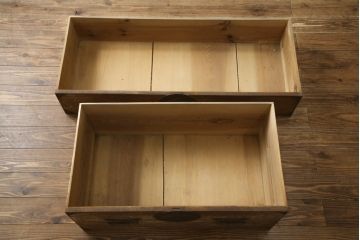 和製アンティーク　上杢!!　前面欅(ケヤキ)材　金具遣いが上品で風情のある相馬箪笥ローボード(仙台箪笥、時代箪笥、和たんす、衣装箪笥、引き出し、サイドボード、テレビ台、サイドチェスト)(R-078868)