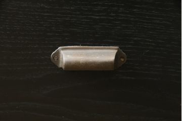 中古　ラフジュ工房オリジナル　古建具リメイク　すりガラス入り　洗練された和の雰囲気を放つサイドボード(書院戸、組子、サイドキャビネット、収納棚、戸棚、食器棚)(R-078871)