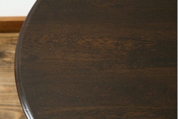 和製ヴィンテージ　大正ロマン　美しい挽物脚のコーヒーテーブル　(R-078880)