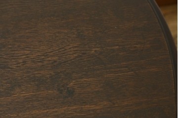 和製ヴィンテージ　大正ロマン　美しい挽物脚のコーヒーテーブル　(R-078880)