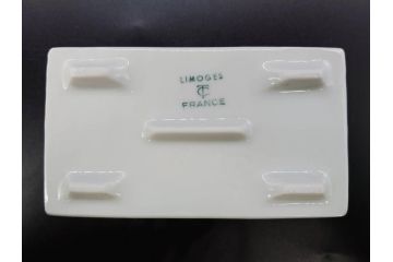ビンテージ　フランス　LIMOGES(リモージュ)　白磁　様々な用途に使える小物入れ5点セット(ヴィンテージ、蓋物、洋食器、シェル、貝)(R-078883)