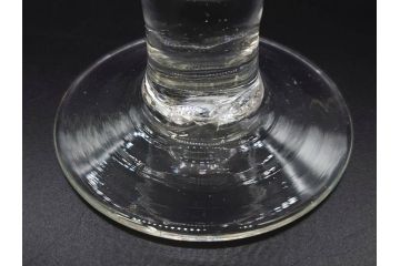 大正〜昭和初期　当時物　レトロな雰囲気が可愛らしい赤縁氷コップ2客セット(グラス、吹きガラス、和ガラス、硝子)(R-078887)