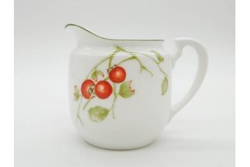 オールドノリタケ　NORITAKE　ヤジロベー印　くつろぎの一時を楽しめるティーセット(ティーポット、クリーマー、シュガーポット、C&S6客、ティーカップ&ソーサー、柿、日本陶器會社、果物、洋食器、箱付き)(R-078895)