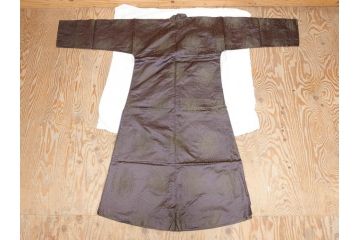 戦前　中国　満州　上海　支那　唐服　カンフー服　チャイナ服　長袍　萬昌提荘　中国服(鳳凰、辮髪帽、チャイナ帽、帽子、支那靴、民族衣装、袋付き)(R-078899)