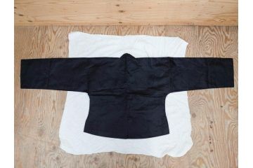 戦前　中国　満州　上海　支那　唐服　カンフー服　チャイナ服　長袍　萬昌提荘　中国服(鳳凰、辮髪帽、チャイナ帽、帽子、支那靴、民族衣装、袋付き)(R-078899)