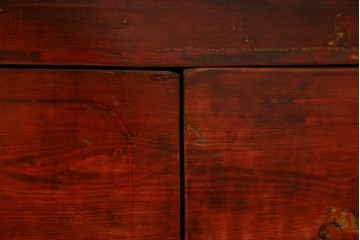 アジアンヴィンテージ!!　オリエンタルデザイン　中国美術　花鳥風月　異国情緒の雰囲気漂うローボード(ベンチ)　(R-078903)