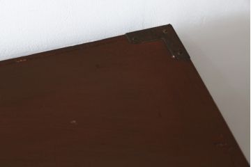 和製アンティーク　上手物!!　漆塗り　溜塗　内部桐材　落ち着きのある佇まいが魅力的な衣装箪笥(収納箪笥、時代箪笥、引き出し、チェスト)(R-078905)