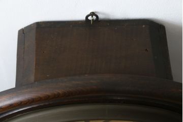 和製アンティーク　精工舎(SEIKOSHA、セイコー)　TRADE(S)MARK　シンプルな丸いフォルムの振り子時計(柱時計、古時計、掛け時計、丸型)(R-078908)