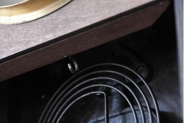 和製アンティーク　精工舎(SEIKOSHA、セイコー)　TRADE(S)MARK　アカンサスの装飾がおしゃれな振り子時計　(R-078911)