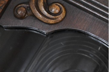 和製アンティーク　精工舎(SEIKOSHA、セイコー)　TRADE(S)MARK　アカンサスの装飾がおしゃれな振り子時計　(R-078911)