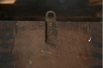 和製アンティーク　精工舎(SEIKOSHA、セイコー)　TRADE(S)MARK　小振りな文字盤がおしゃれな昔懐かしい振り子時計(柱時計、古時計、掛け時計)(R-078911)