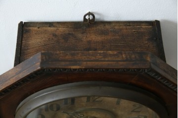 和製アンティーク　精工舎(SEIKOSHA、セイコー)　TRADE(S)MARK　深みのある色味が渋くてお洒落な振り子時計　(R-078912)