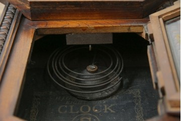 和製アンティーク　精工舎(SEIKOSHA、セイコー)　TRADE(S)MARK　深みのある色味が渋くてお洒落な振り子時計　(R-078912)