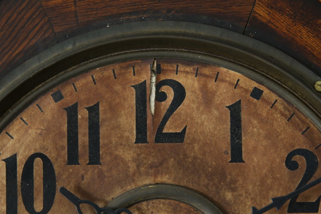 和製アンティーク　精工舎(SEIKOSHA、セイコー)　TRADE(S)MARK　深みのある色味が渋くてお洒落な振り子時計　(R-078912)