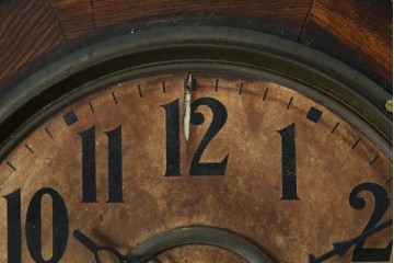 和製アンティーク　精工舎(SEIKOSHA、セイコー)　TRADE(S)MARK　深みのある色味が渋くてお洒落な振り子時計　(R-078912)