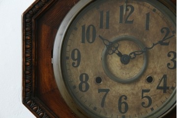 和製アンティーク　精工舎(SEIKOSHA、セイコー)　TRADE(S)MARK　深みのある色味が渋くてお洒落な振り子時計　(R-078912)