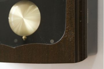 和製アンティーク　精工舎(SEIKOSHA、セイコー)　30DAY　シンプルなカレンダー機能付き振り子時計(柱時計、古時計、掛け時計)(R-078916)