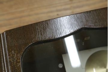 和製アンティーク　精工舎(SEIKOSHA、セイコー)　30DAY　シンプルなカレンダー機能付き振り子時計(柱時計、古時計、掛け時計)(R-078916)