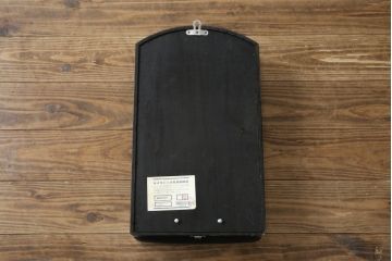 和製アンティーク　精工舎(SEIKOSHA、セイコー)　30DAY　シンプルなカレンダー機能付き振り子時計(柱時計、古時計、掛け時計)(R-078916)