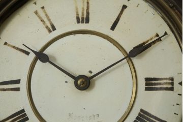 和製アンティーク　光星舎(KOSEISHA)　シックで落ち着いた雰囲気が魅力的な振り子時計(柱時計、古時計、掛け時計、八角時計)(R-078917)