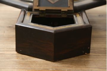 和製アンティーク　光星舎(KOSEISHA)　シックで落ち着いた雰囲気が魅力的な振り子時計(柱時計、古時計、掛け時計、八角時計)(R-078917)
