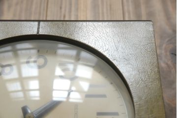 和製アンティーク　精工舎(SEIKOSHA、セイコー)　SONOLA(ソノーラ)　昭和レトロな雰囲気たっぷりのカレンダー機能付きトランジスタ柱時計(古時計、掛け時計)(R-078919)