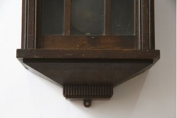 和製アンティーク　精工舎(SEIKOSHA、セイコー)　TRADE(S)MARK　落ち着いた色味と装飾がクラシカルな雰囲気を醸し出す振り子時計(柱時計、古時計、掛け時計)(R-078921)