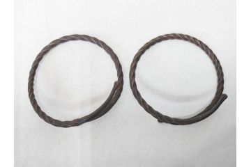時代物　健仁松堂　斑紫銅蓋　透木釜　時を重ねた味わいのある羽釜(釜、湯釜、湯沸かし、煎茶道具、茶道具、共箱付き)(R-078930)