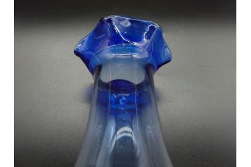 戦前　大正〜昭和初期　昭和レトロな雰囲気が魅力の花瓶2点セット(一輪挿し、花入、花器、硝子)(R-078933)