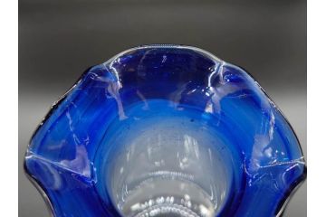 戦前　大正〜昭和初期　昭和レトロな雰囲気が魅力の花瓶2点セット(一輪挿し、花入、花器、硝子)(R-078933)