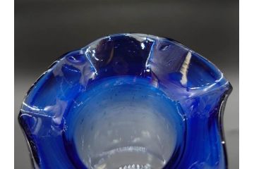 戦前　大正〜昭和初期　昭和レトロな雰囲気が魅力の花瓶2点セット(一輪挿し、花入、花器、硝子)(R-078933)