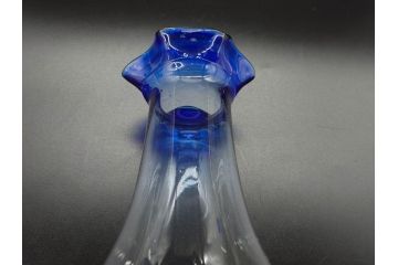 戦前　大正〜昭和初期　昭和レトロ　どんなテイストのお部屋にも馴染む花瓶2点セット(一輪挿し、花入、花器、硝子)(R-078934)
