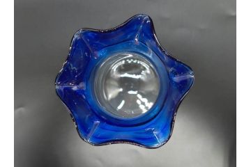 戦前　大正〜昭和初期　昭和レトロ　どんなテイストのお部屋にも馴染む花瓶2点セット(一輪挿し、花入、花器、硝子)(R-078934)