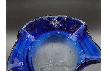 戦前　大正〜昭和初期　昭和レトロ　どんなテイストのお部屋にも馴染む花瓶2点セット(一輪挿し、花入、花器、硝子)(R-078934)