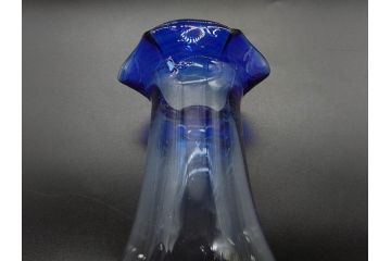 戦前　大正〜昭和初期　昭和レトロ　どんなテイストのお部屋にも馴染む花瓶2点セット(一輪挿し、花入、花器、硝子)(R-078934)