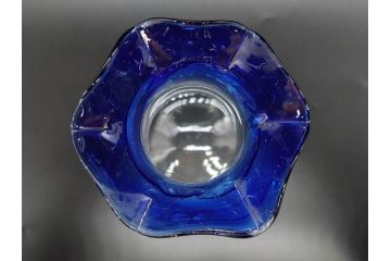 戦前　大正〜昭和初期　昭和レトロ　どんなテイストのお部屋にも馴染む花瓶2点セット(一輪挿し、花入、花器、硝子)(R-078934)