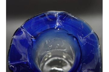 戦前　大正〜昭和初期　昭和レトロ　どんなテイストのお部屋にも馴染む花瓶2点セット(一輪挿し、花入、花器、硝子)(R-078934)