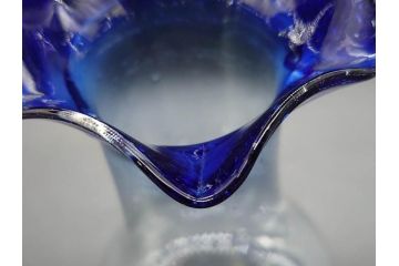 戦前　大正〜昭和初期　昭和レトロ　どんなテイストのお部屋にも馴染む花瓶2点セット(一輪挿し、花入、花器、硝子)(R-078934)