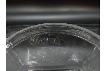 アンティーク雑貨　当時物　デッドストック　アルミ蓋　多種多様の使い道ができるガラス瓶(角型、角瓶、キャニスター、ガラスビン、菓子瓶、硝子、フタ付き、小物入れ、ディスプレイ雑貨、古道具、店舗什器)(R-078935)