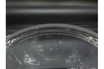 アンティーク雑貨　当時物　デッドストック　アルミ蓋　多種多様の使い道ができるガラス瓶(角型、角瓶、キャニスター、ガラスビン、菓子瓶、硝子、フタ付き、小物入れ、ディスプレイ雑貨、古道具、店舗什器)(R-078935)