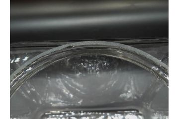 アンティーク雑貨　当時物　デッドストック　アルミ蓋　多種多様の使い道ができるガラス瓶(角型、角瓶、キャニスター、ガラスビン、菓子瓶、硝子、フタ付き、小物入れ、ディスプレイ雑貨、古道具、店舗什器)(R-078935)
