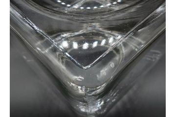 アンティーク雑貨　当時物　デッドストック　アルミ蓋　多種多様の使い道ができるガラス瓶(角型、角瓶、キャニスター、ガラスビン、菓子瓶、硝子、フタ付き、小物入れ、ディスプレイ雑貨、古道具、店舗什器)(R-078935)