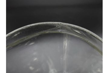アンティーク雑貨　当時物　デッドストック　アルミ蓋　シンプルでお部屋になじみやすいガラス瓶2点セット(角型、角瓶、キャニスター、ガラスビン、菓子瓶、硝子、フタ付き、小物入れ、ディスプレイ雑貨、古道具、店舗什器)(R-078938)