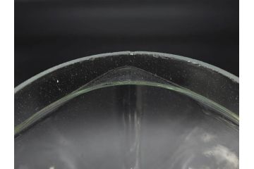 アンティーク雑貨　当時物　デッドストック　アルミ蓋　シンプルでお部屋になじみやすいガラス瓶2点セット(角型、角瓶、キャニスター、ガラスビン、菓子瓶、硝子、フタ付き、小物入れ、ディスプレイ雑貨、古道具、店舗什器)(R-078938)