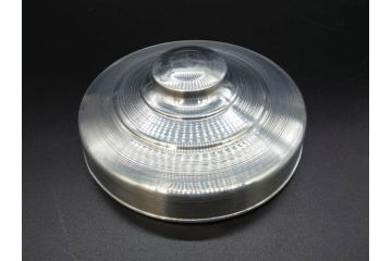 アンティーク雑貨　当時物　デッドストック　アルミ蓋　シンプルでお部屋になじみやすいガラス瓶2点セット(角型、角瓶、キャニスター、ガラスビン、菓子瓶、硝子、フタ付き、小物入れ、ディスプレイ雑貨、古道具、店舗什器)(R-078938)
