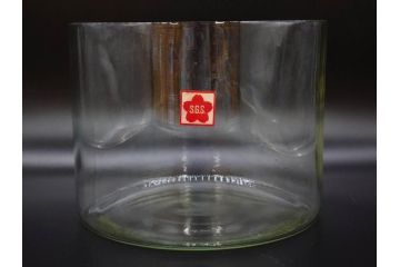 昭和初期　当時物　レトロな雰囲気漂うガラスビン(ガラス瓶、硝子、フラワーベース、花瓶、花入、花生、花器、水槽、金魚鉢、S.G.S)(R-078940
