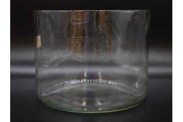 昭和初期　当時物　レトロな雰囲気漂うガラスビン(ガラス瓶、硝子、フラワーベース、花瓶、花入、花生、花器、水槽、金魚鉢、S.G.S)(R-078940