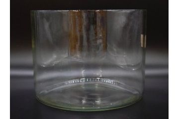 昭和初期　当時物　レトロな雰囲気漂うガラスビン(ガラス瓶、硝子、フラワーベース、花瓶、花入、花生、花器、水槽、金魚鉢、S.G.S)(R-078940